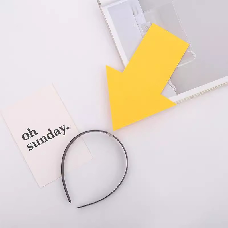 Cute, creative, funny, anti-get lost arrow-shaped headband, eye-catching question mark, exclamation, horn headband, hairpin, concert headwear pic 8
