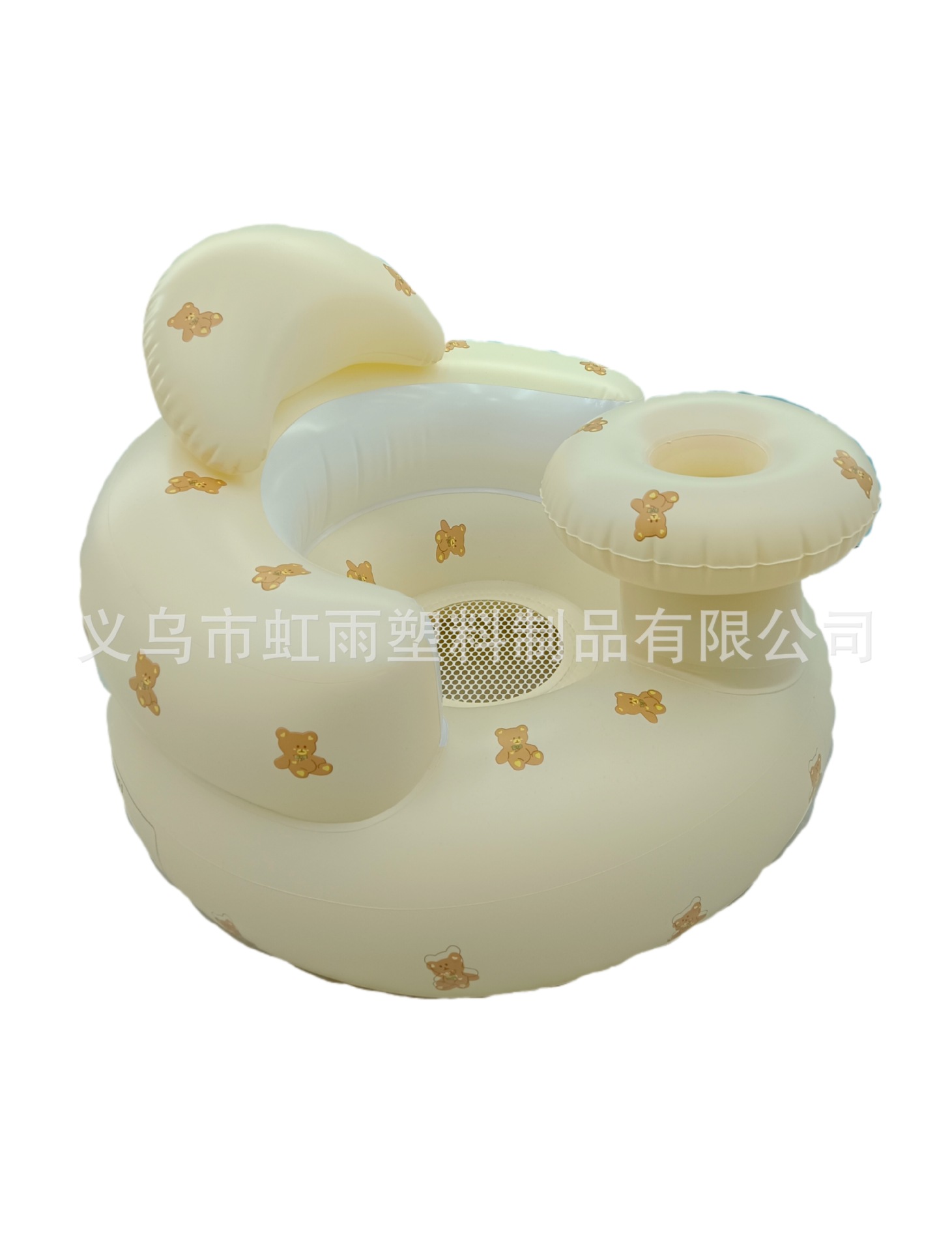 新款宝宝学坐椅婴儿充气小沙发可折叠餐椅防摔防侧翻家用喂饭神器详情8