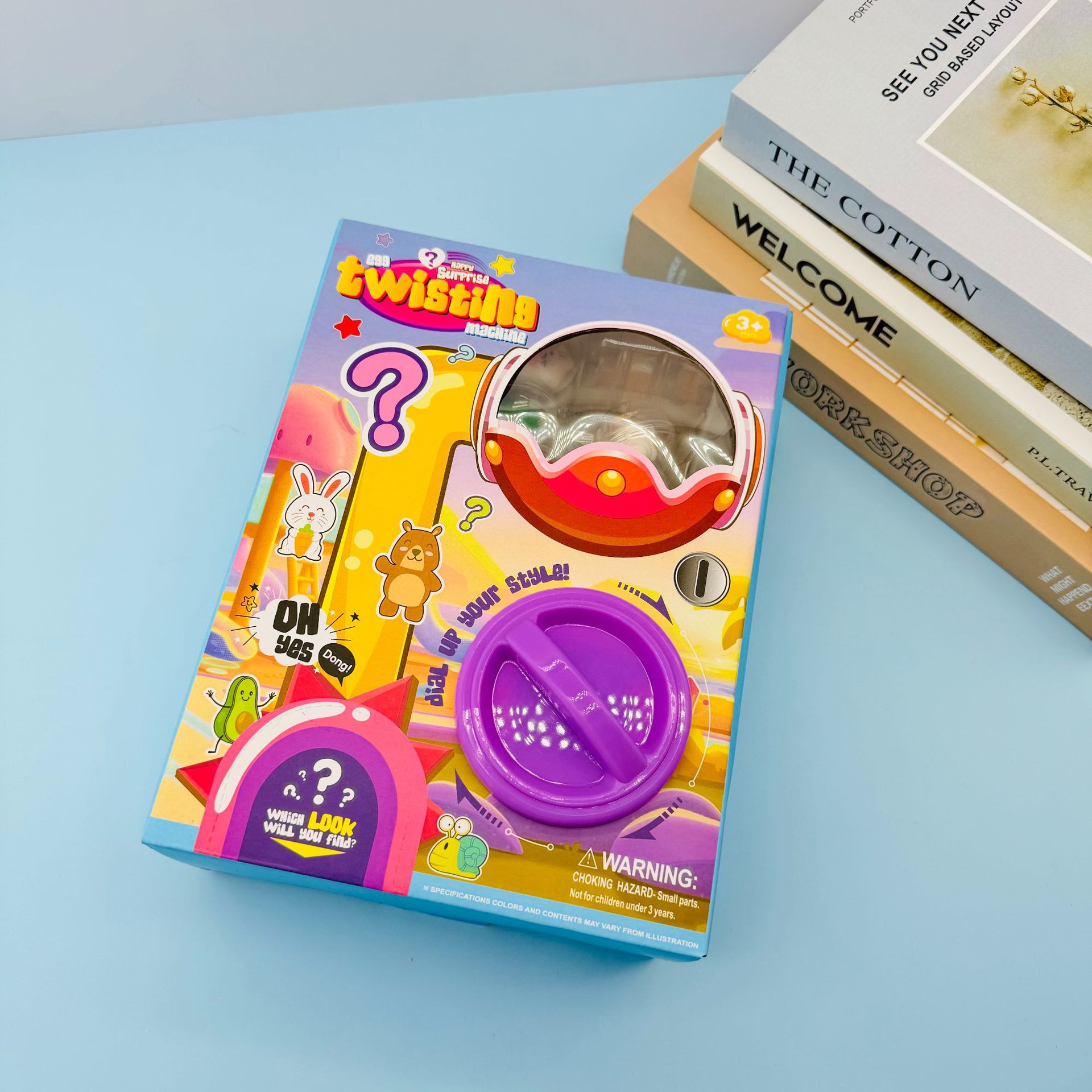 现货供应惊喜扭蛋公仔套装迷你扭蛋机卡通幼儿园儿童创意潮酷扭蛋详情3