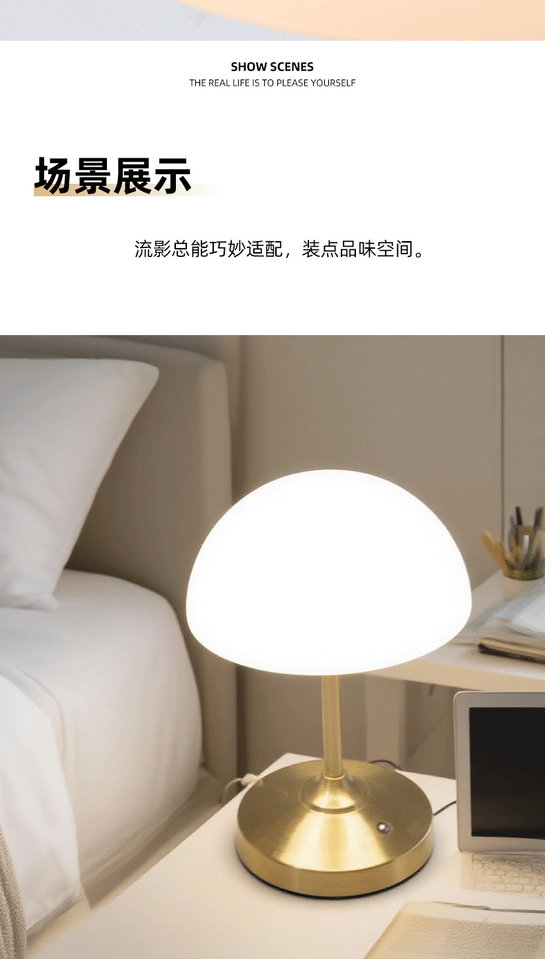 Black desk lamp, study desk, plastic desk lamp, eye-protecting desk, home office desk pic 8