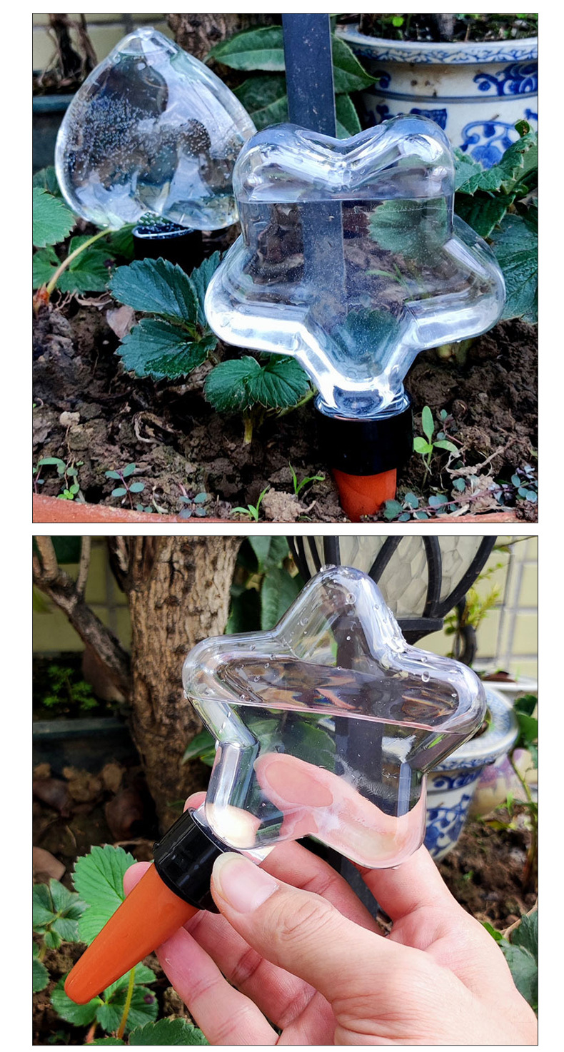 星星造型自动浇水器家用懒人浇花渗水器盆栽滴灌浇灌滴灌渗水器详情10