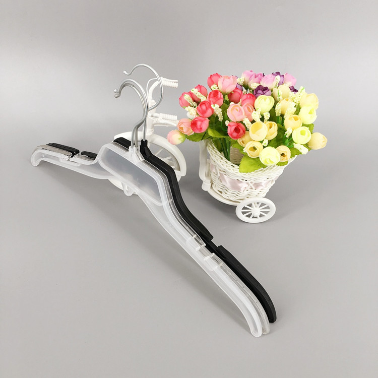 【旭峰】男士洗衣店衣架一次性新塑料衣挂搭配服装送衣架厂家直销详情2