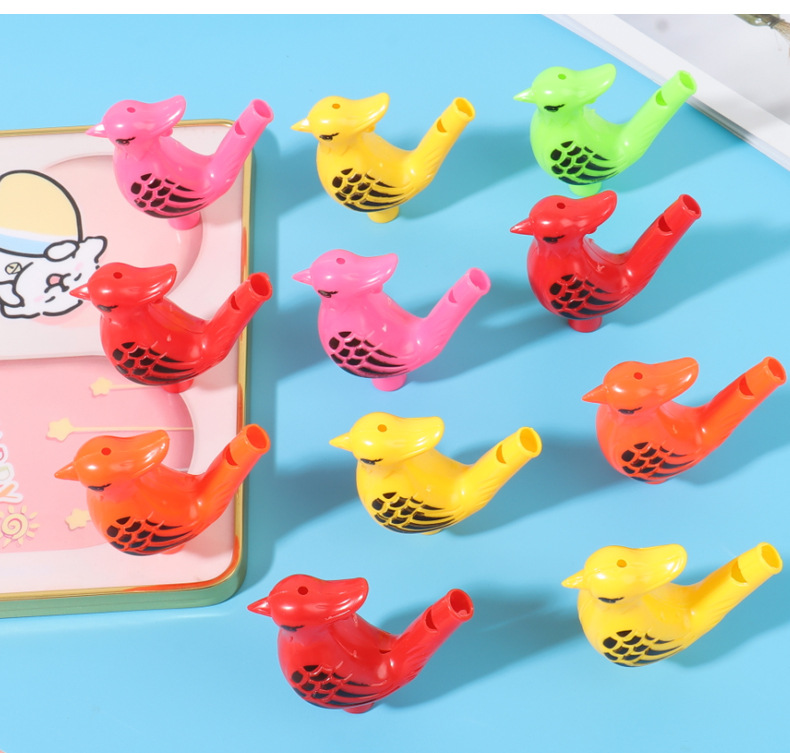 小号塑料水鸟口哨儿童怀旧小玩具幼儿园小礼品乐器口哨活动扫码详情11