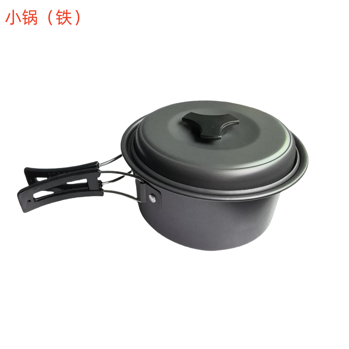 最新简约时尚户外套锅野营茶壶套锅组合氧化铝户外野营灶茶壶套锅详情7