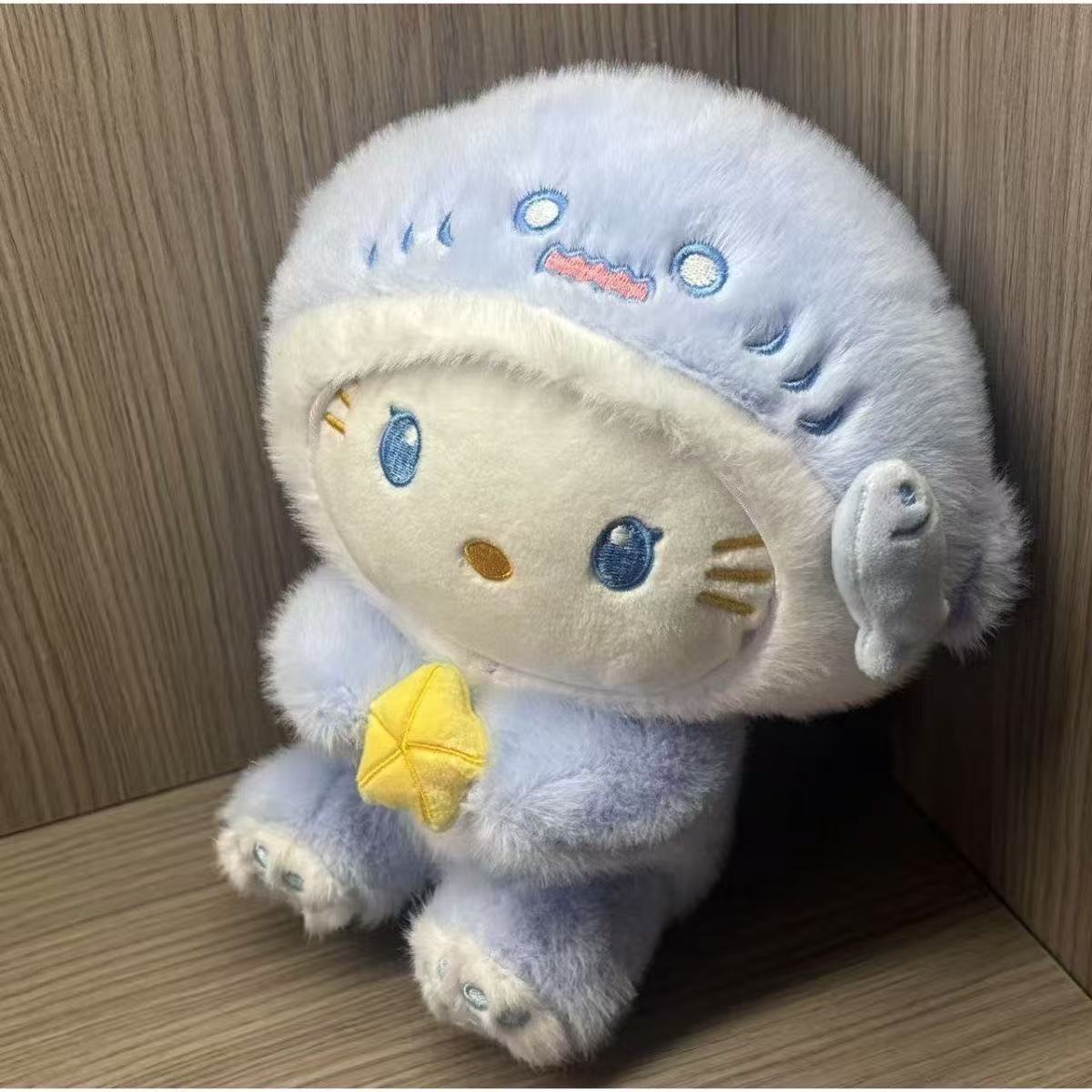 可爱毛绒玩具泰迪熊小猪月亮星星小白兔北极熊狐狸猫咪抱枕奶瓶潮流玩偶批发详情5