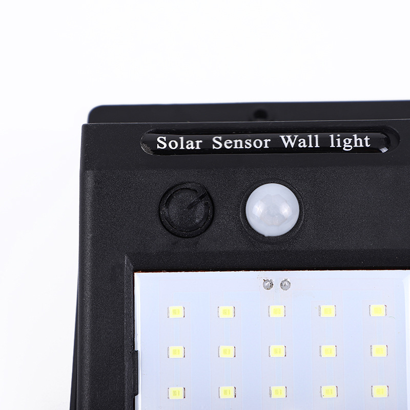 跨境太阳能壁灯LED室外防水庭院灯多功能家用人体感应太阳能壁灯详情10