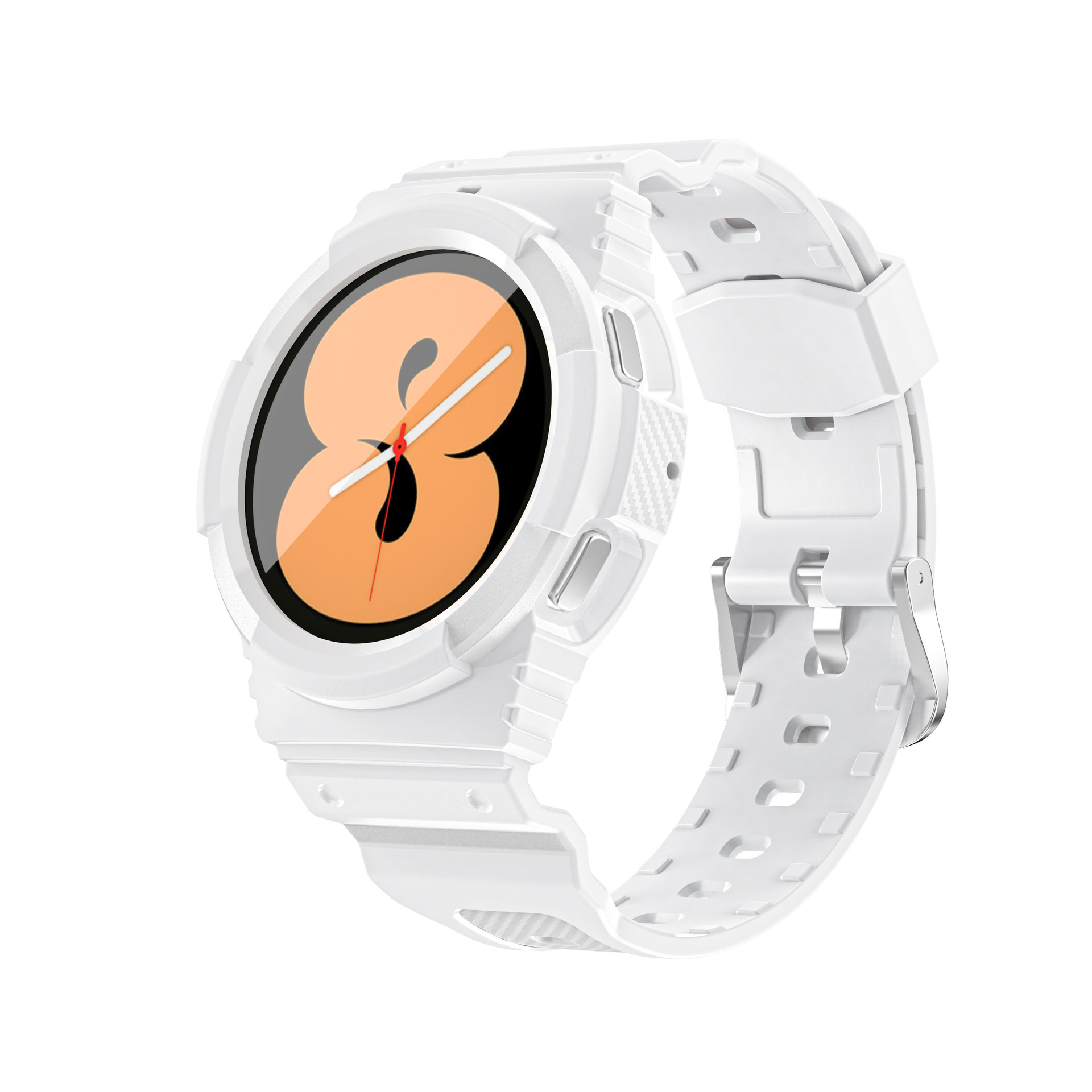 适用三星Galaxy Watch4/5手表TPU保护壳一体透明表带运动40/44mm详情8