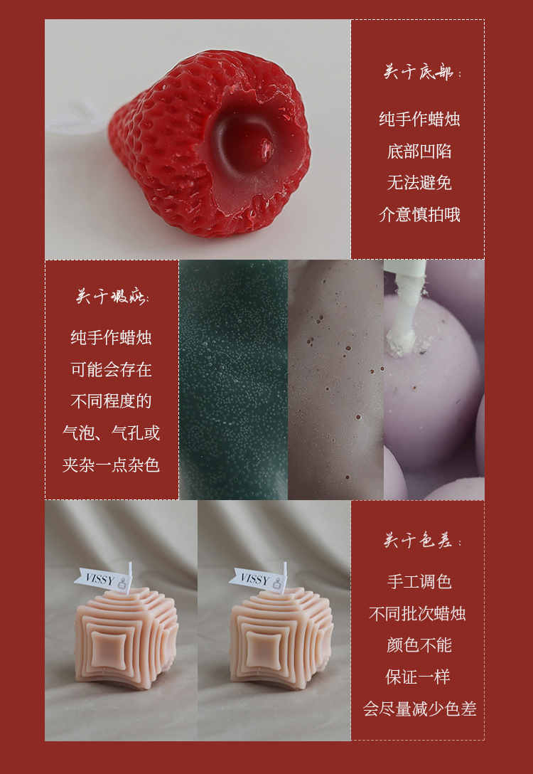 圣诞节姜饼人香薰蜡烛批发伴手礼香氛烛台圣诞造型装饰蜡烛办公文化氛围布置用品详情20