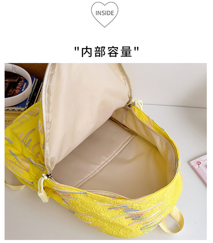 韩版书包高中生女高颜值可爱甜美背包女初中大学生电脑旅行双肩包详情30