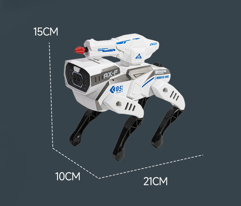 Cross-border ai intelligent robot dog simulation voice dialogue high-tech artificial mobile phone remote control programming electric toy pic 9