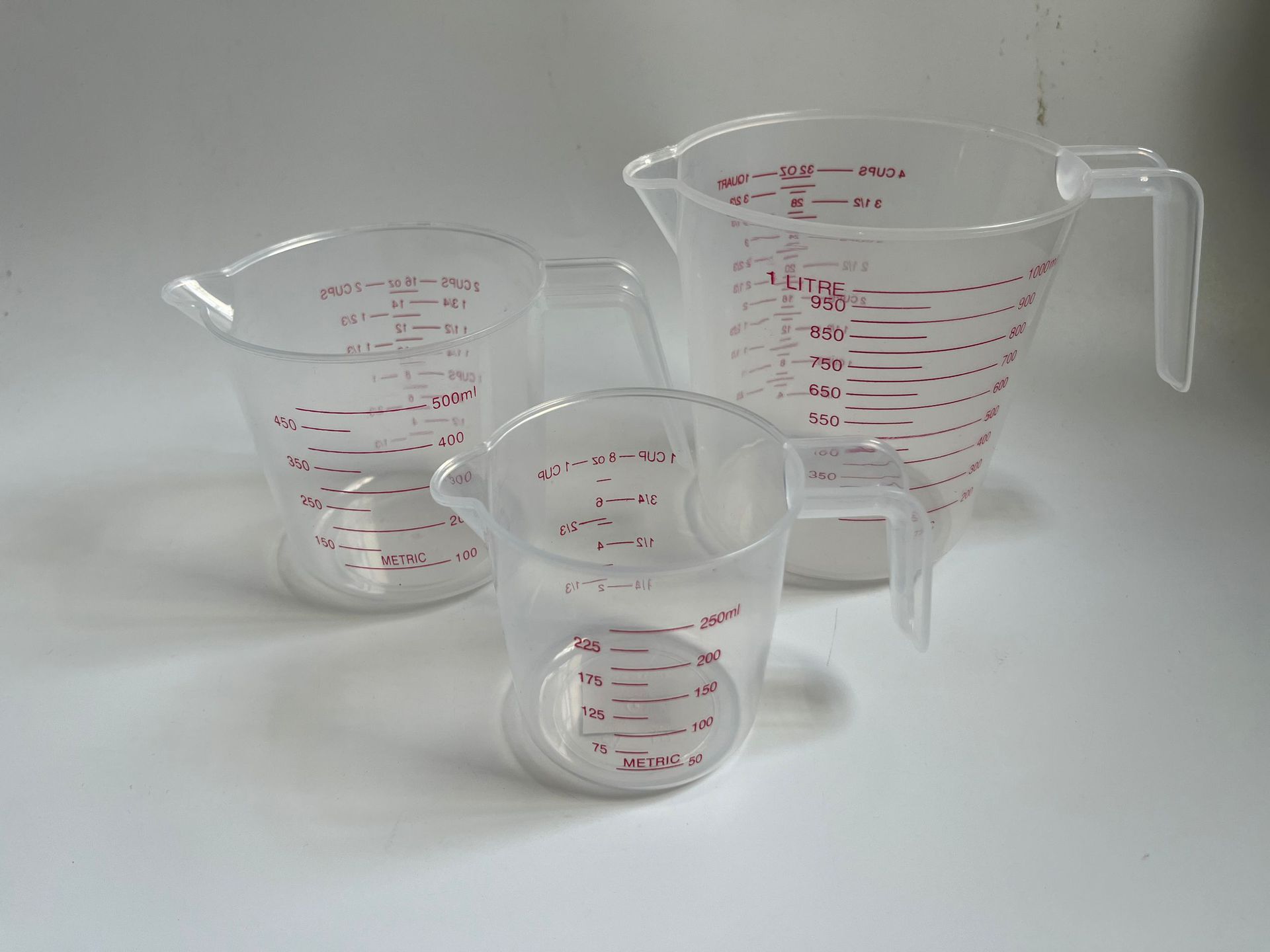 Wholesale large-capacity measuring cup set series: plastic measuring cups for cake shops, milk tea shops, beverages, and baking pic 13