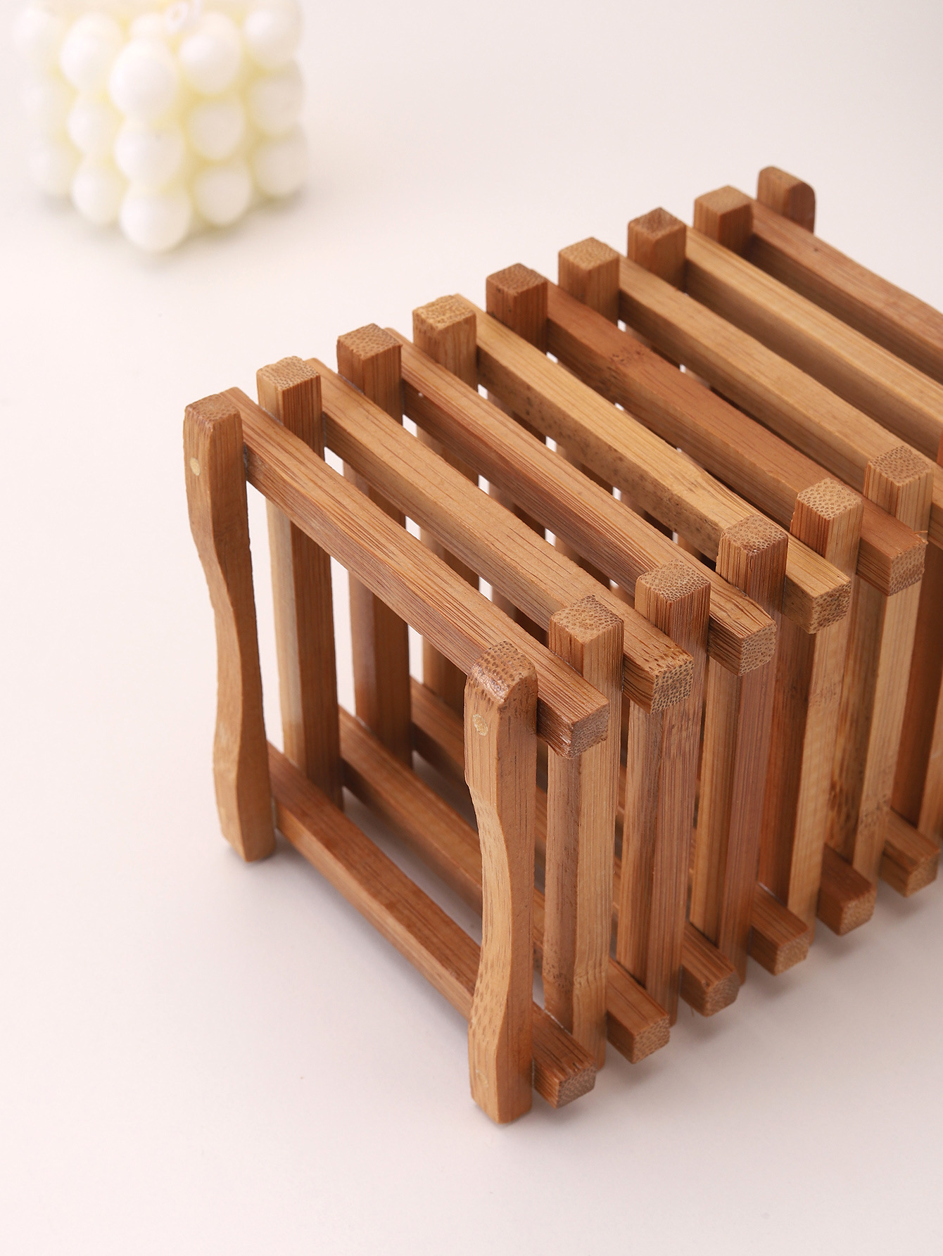 简约大气竹制餐具笼大容量筷子筒笔筒收纳筒餐具收纳筒厨具收纳笼详情4