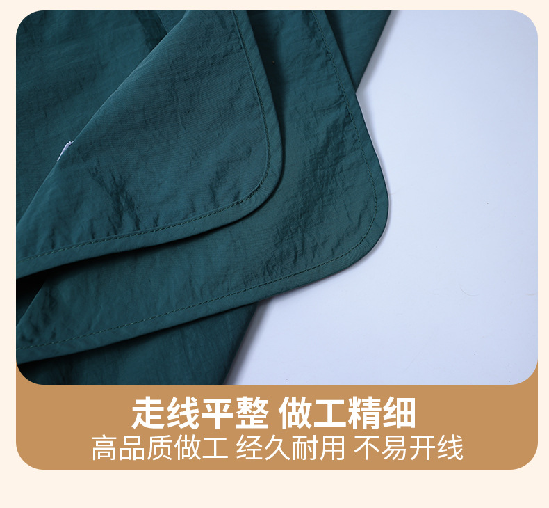 韩版家用防水防油围裙咖啡店工作服坎肩加大可印logo马甲工作服详情8