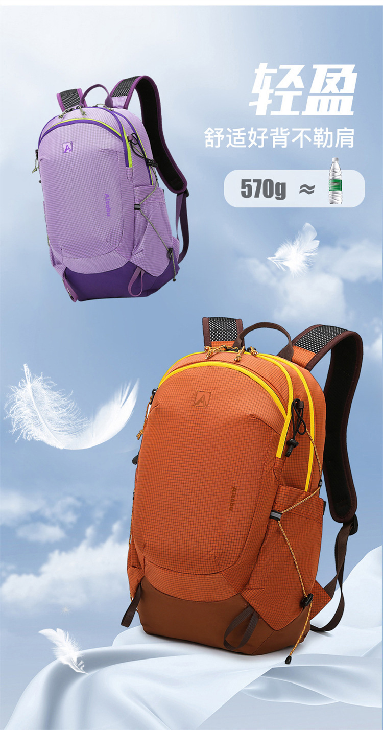 新款户外尼龙双肩包大容量防水休闲旅行背包详情6