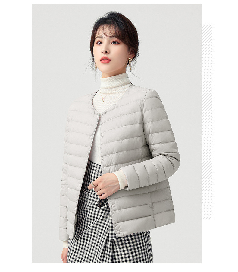 2025跨境新款轻薄羽绒服外套女秋冬羽绒服内胆轻型薄款时尚保暖详情35
