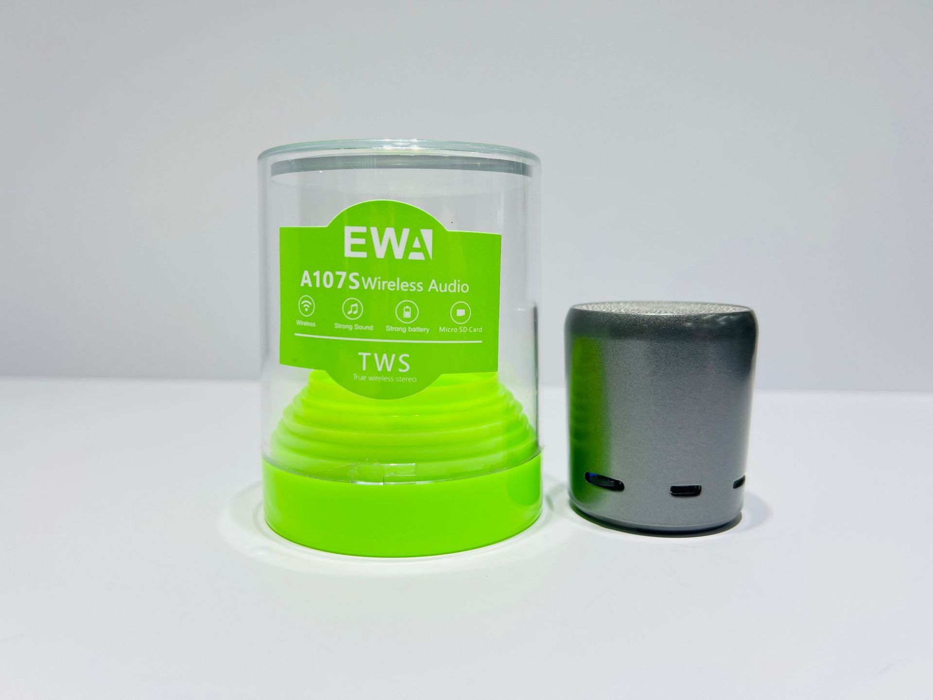 EWA-A107S Mini Outdoor portable TWS waterproof subwoofer Bluetooth speaker factory direct sales pic 9