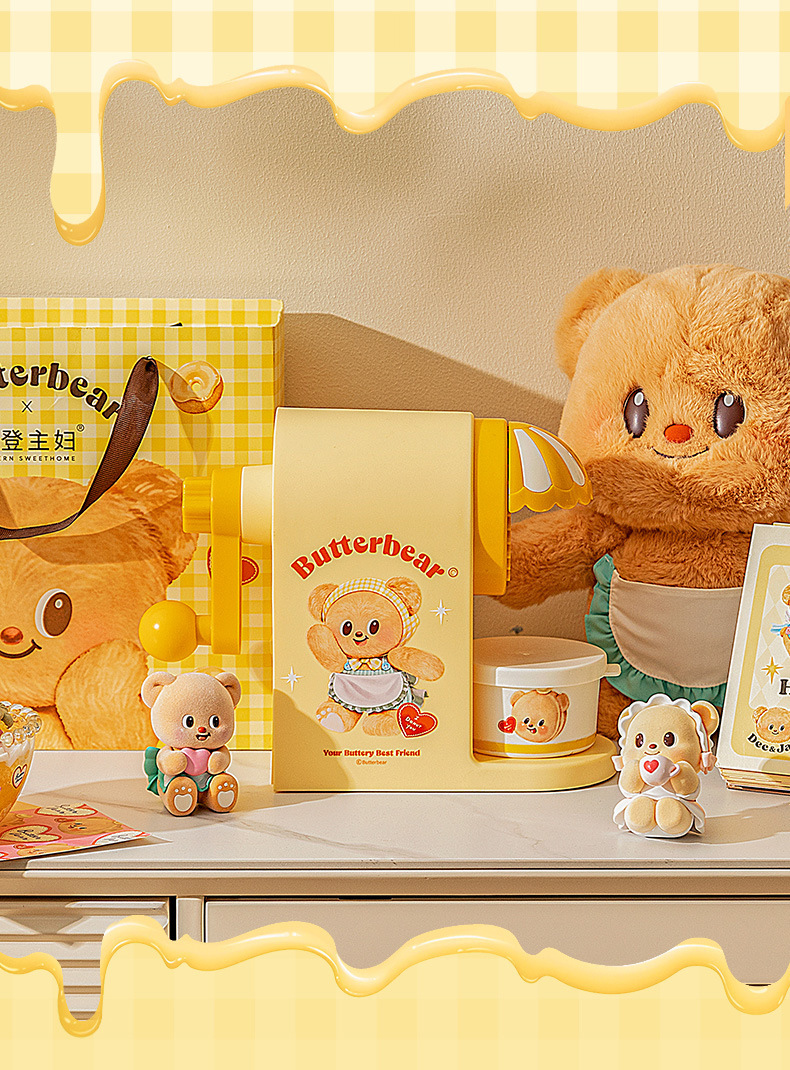 Modern Housewife Butter Bear Shaved Ice Machine, Home Small hand-cranked Soft Smoothie machine, ice crusher, sub-mold set pic 14