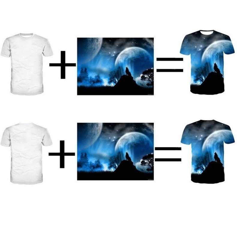 外贸3D印花美式男装短袖套装休闲运动球服沙滩短裤两件套夏季服装详情11