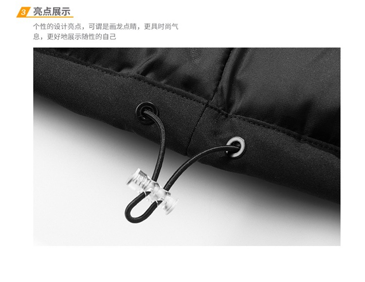 情侣羽绒棉衣外套男装青年加厚保暖棉服立领宽松面包服御寒棉袄子详情3