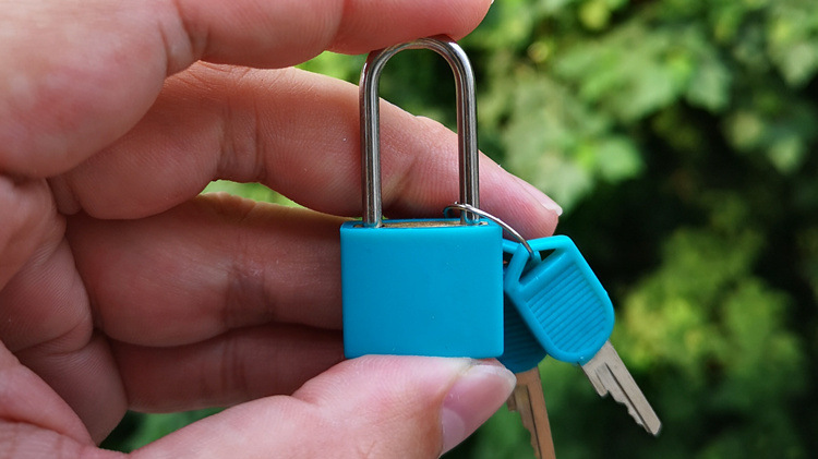 Colorful padlocks, universal mini locks, candy-colored student and toddler teaching AIDS, small locks, cartoon luggage mini locks pic 8