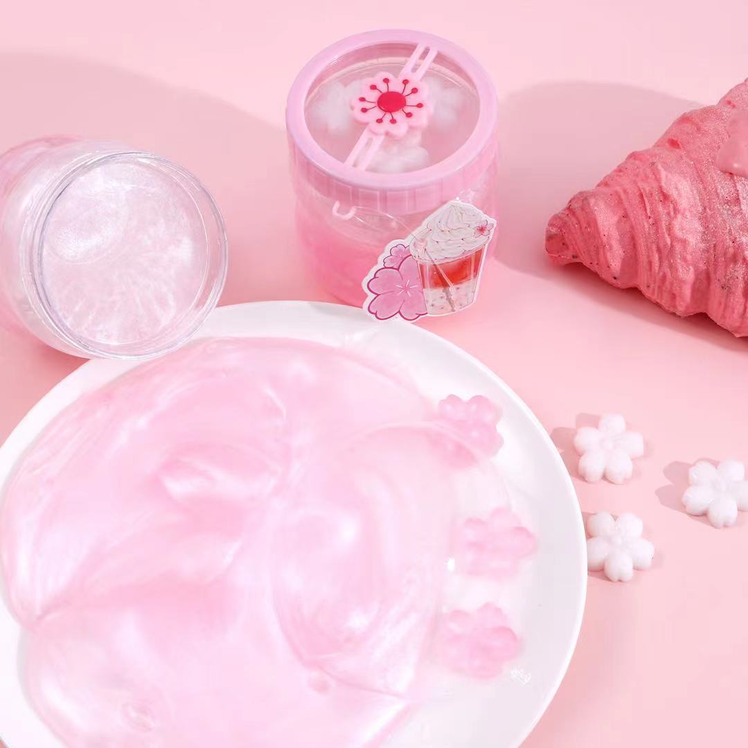 起泡胶炫彩女孩发泄减压抱抱奶 假 水 儿童小玩具拉伸性强史莱姆批发详情6