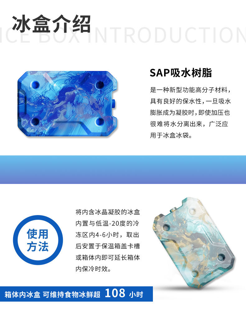 保温箱户外便携冰块摆摊露营家用车载冷藏箱食品饮料冷冻保鲜冰桶详情12