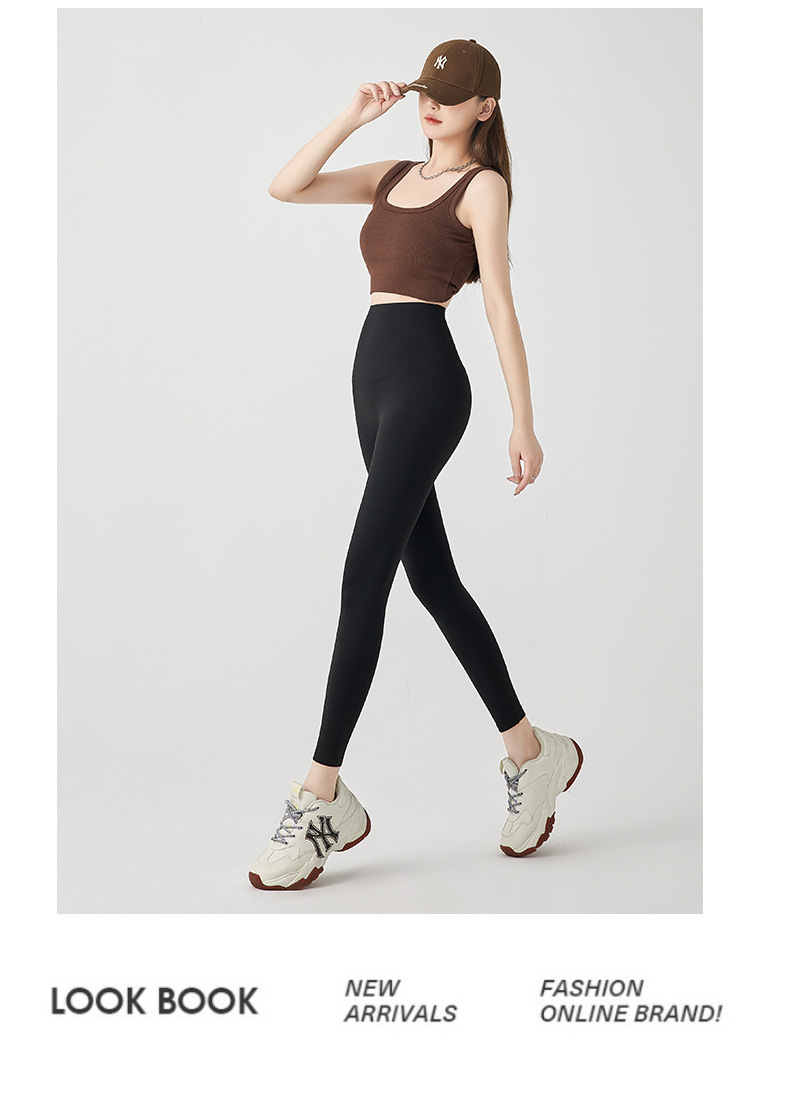 蜻蜓裤秋冬款女外穿高腰收腹不掉档打底裤义乌大码弹力瑜伽鲨鱼裤详情40