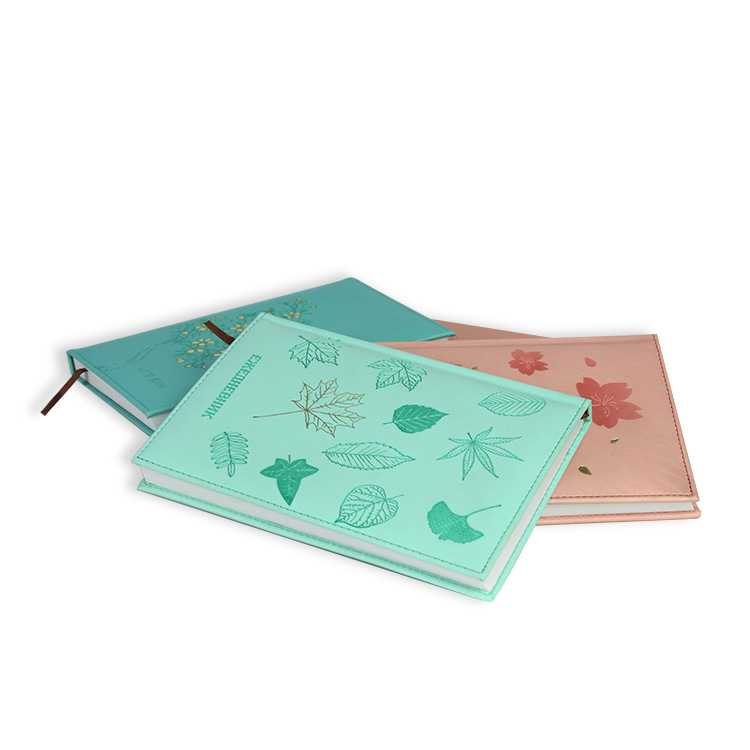Yalong Cross-border Creative A5 Plant Print Cute Pu Leather Notebook Calendar Notebook pic 8