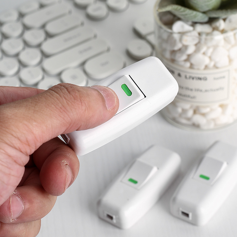 Wholesale of white headboard switch, high-power dual-outlet push-button switch, single-control wiring switch for table lamp pic 4