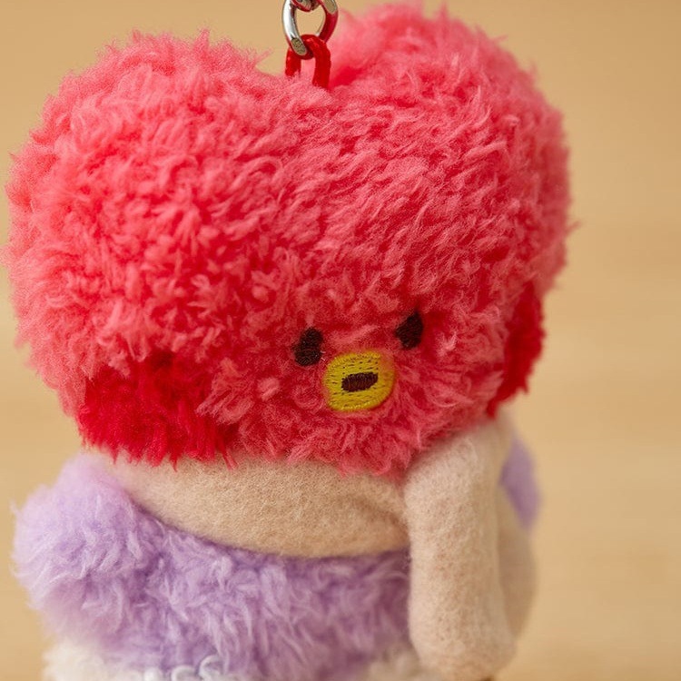 韩国BT21BOOTS迷你minini围巾雪地靴毛绒公仔挂件可爱包挂饰毛绒玩具公仔挂饰详情12