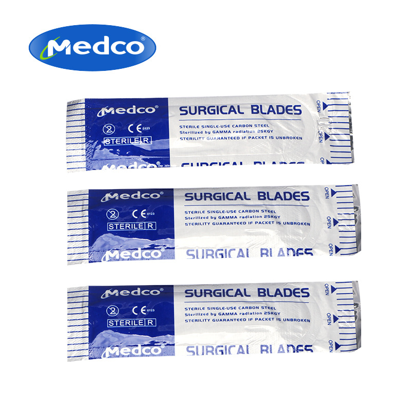 外贸出口 医用一次性使用手术刀片 外科手术刀片详情6