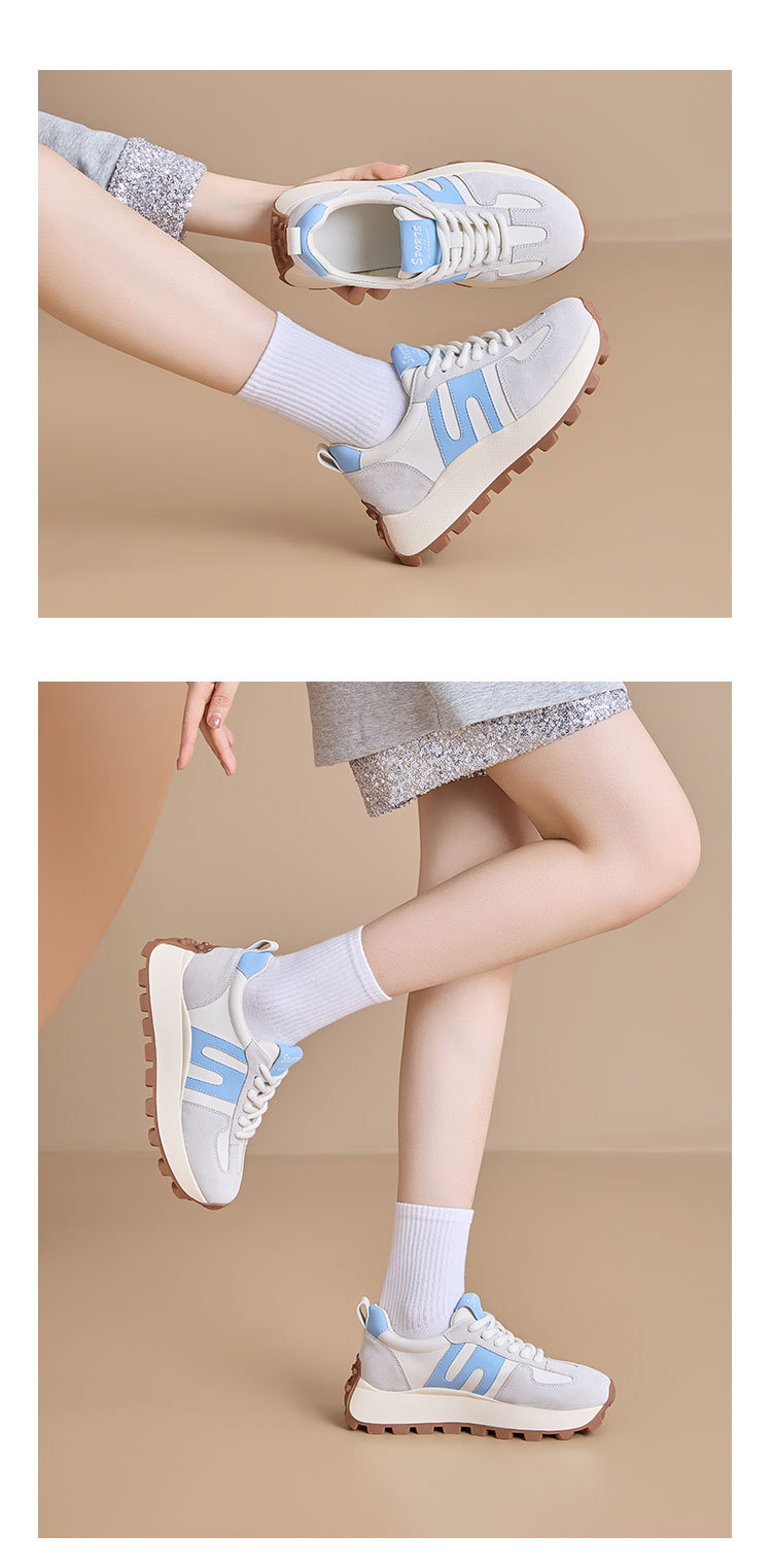 厚底阿甘鞋女2025秋季新款韩版拼色运动休闲鞋女百搭增高老爹鞋详情15