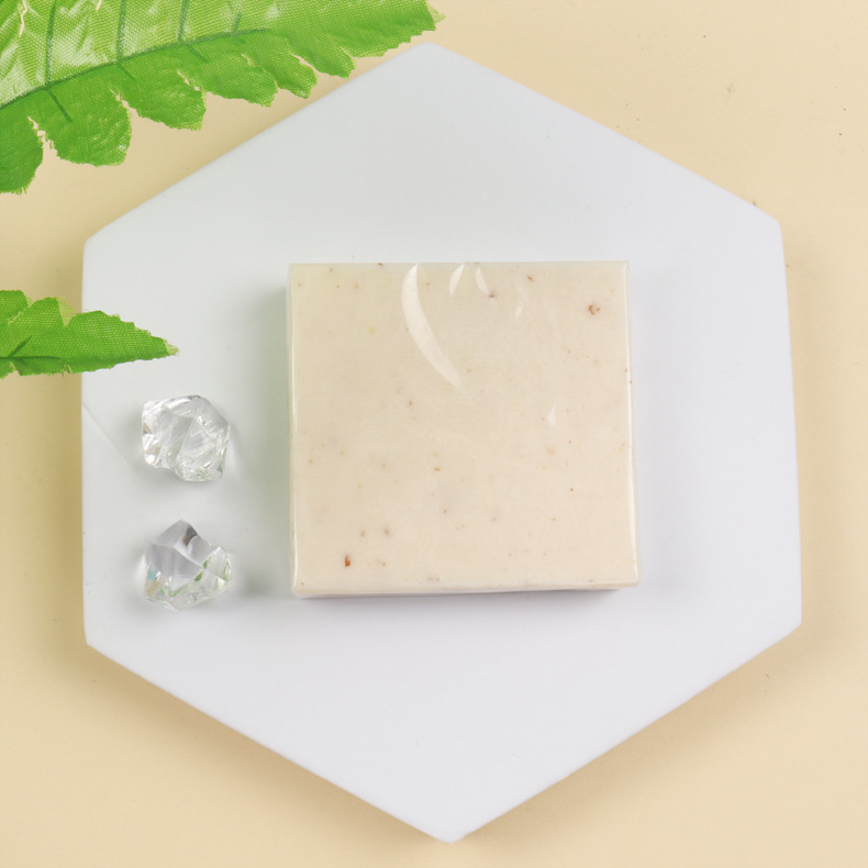 丝曼手工皂厂家现货批发大米蜂蜜香皂玫瑰薰衣草伴手礼云雾渲染皂详情12