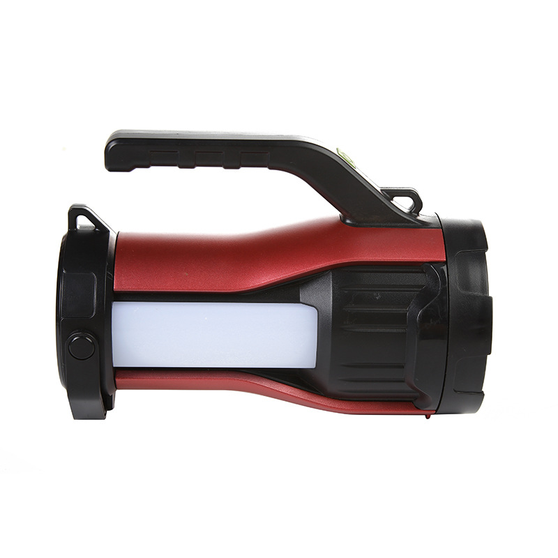 Outdoor multi-functional portable flashlight, emergency night fishing, solar usb rechargeable flashlight, searchlight, super bright pic 7