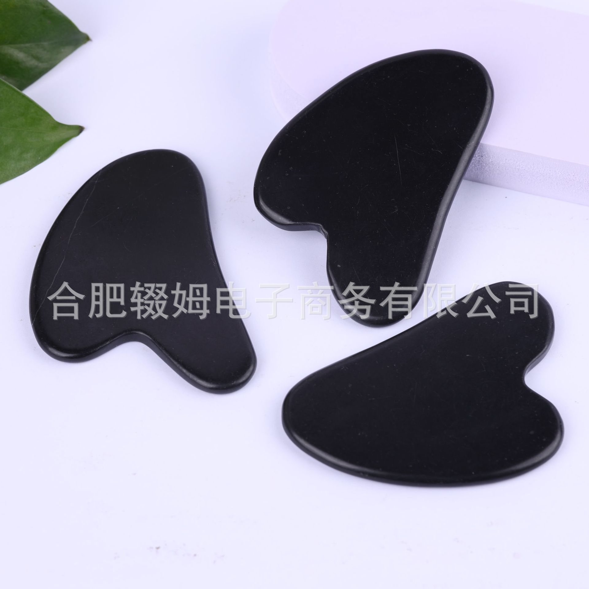 天然岫玉玉石板面部美容按摩器全身通用牛角刮板岫玉刮痧板经络详情22