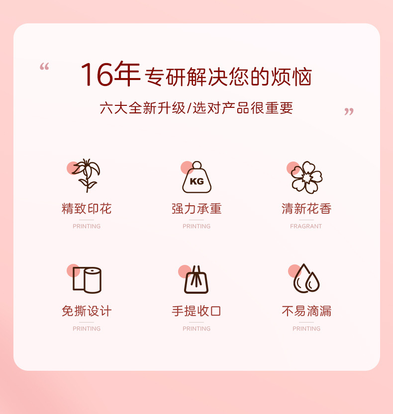 大号加厚抽绳免撕垃圾袋子手提式家用办公室厕所厨房手提式垃圾袋详情4