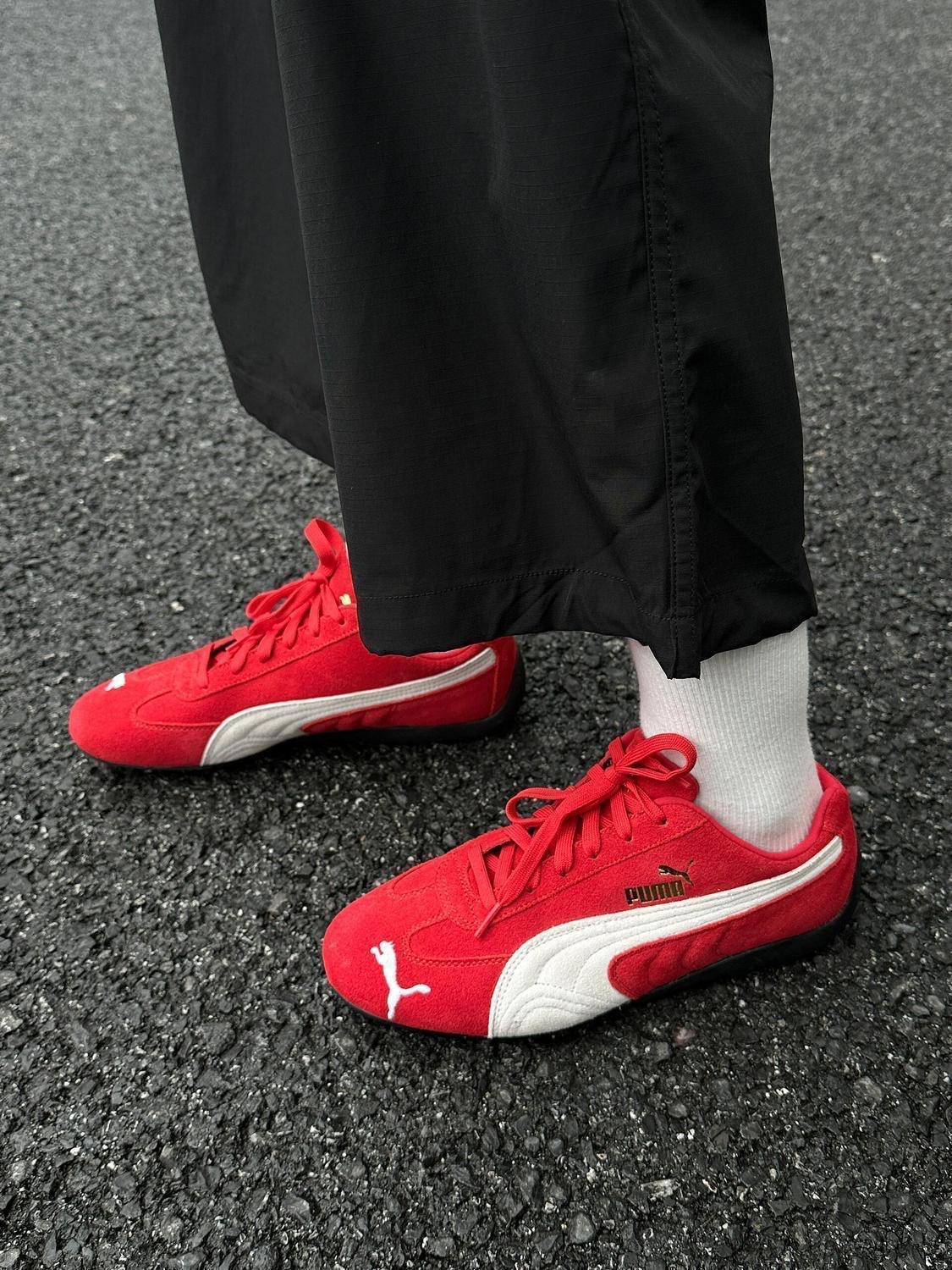 纯原openyy联名朴彩英同款PM赛车鞋低帮百搭情侣男女运动休闲鞋详情45