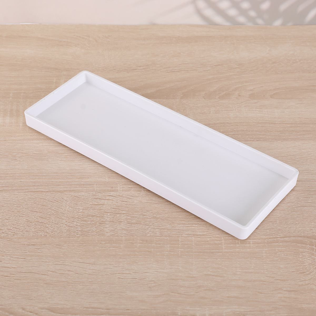 New simple rectangular plastic trays, guest room tea trays, hotel and guesthouse storage trays, and cafeteria food delivery trays pic 6