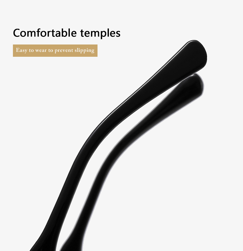 The 2025 new square optical glasses are casual, fashionable and trendy. They are flat light glasses suitable for both men and women for study and work pic 9