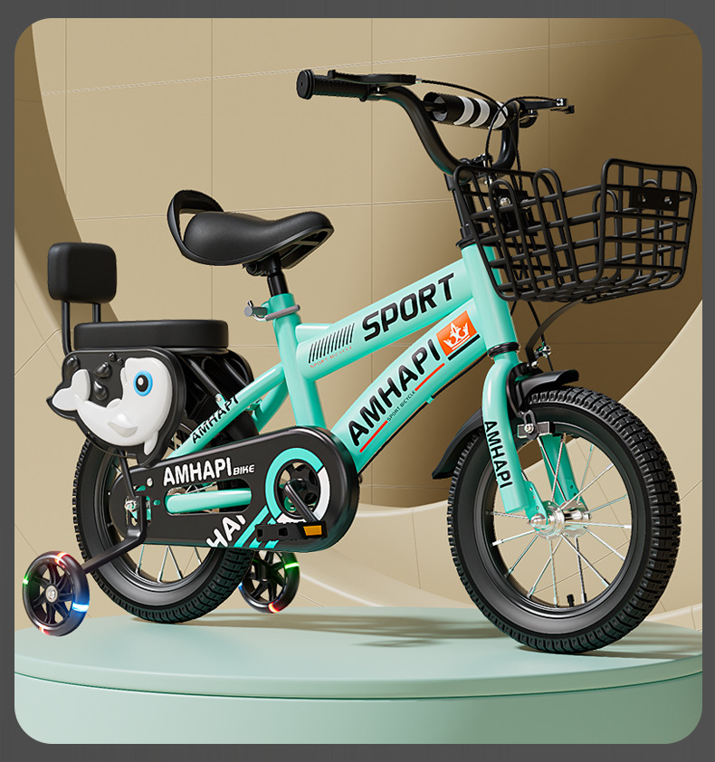 儿童自行车3-8岁宝宝自行车6-8岁童车儿童带辅助轮自行车玩具单车详情17