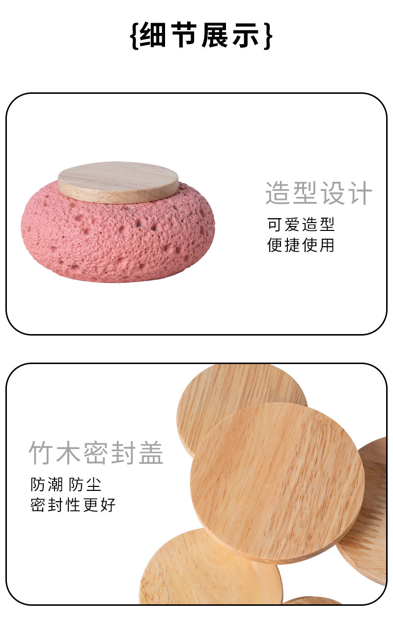 Pet urn ceramic six-color style with wooden lid, pet urn, pet funeral supplies, pet funeral souvenirs pic 13