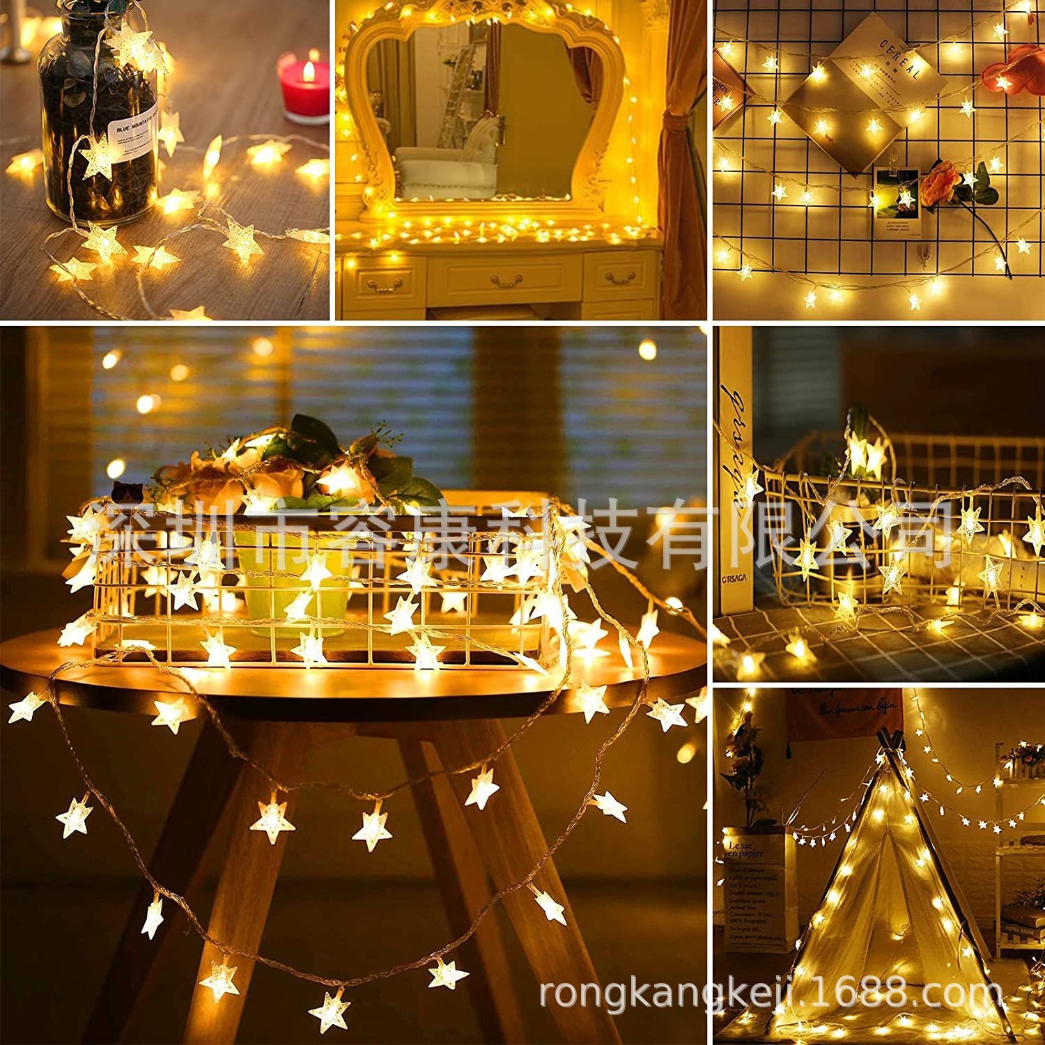仙女串灯，可扩展用于室内、室外、婚礼派对、圣诞树、新年、花园详情10
