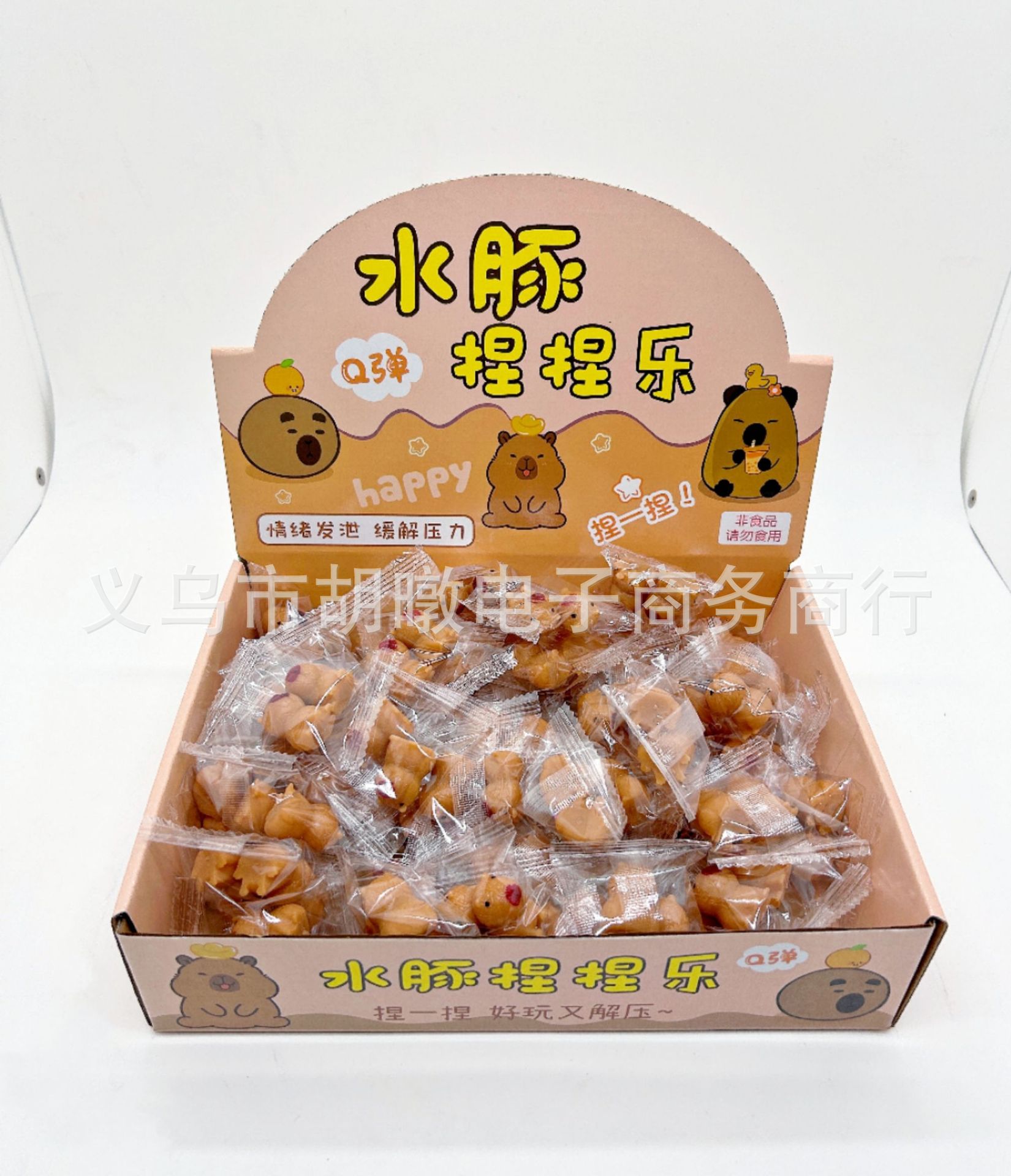 The popular mini capybara groundhog pinching fun is a new type of pinching toy for capybara to relieve stress and vent pic 2