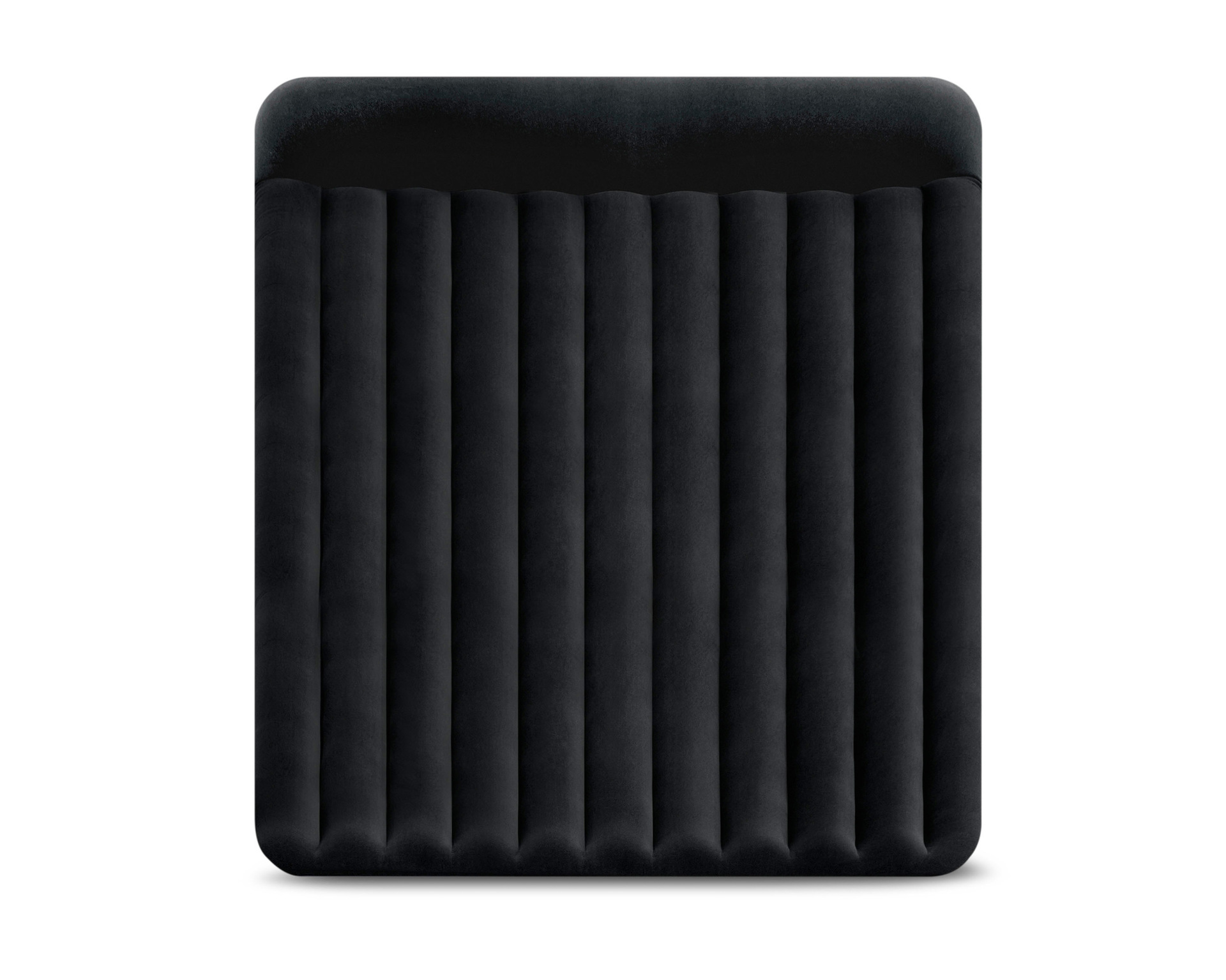 INTEX black and white built-in pillow single-layer single-person line pull-out air bed, portable for home and outdoor use, easy folding for midday rest, plush inflatable bed, comfortable for outdoor camping, thickened, durable and high-end pic 13