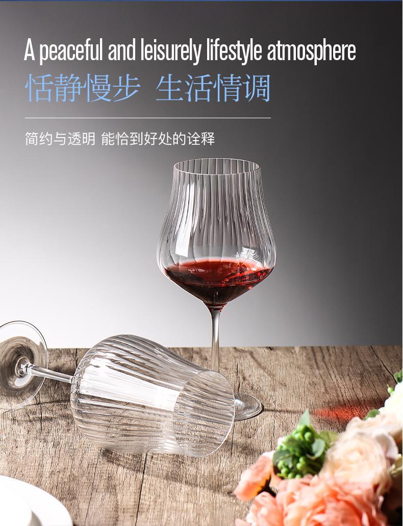 Practical business gifts for clients: A set of imported Czech red wine glasses, high-end company gift box, and red wine glass souvenirs pic 6