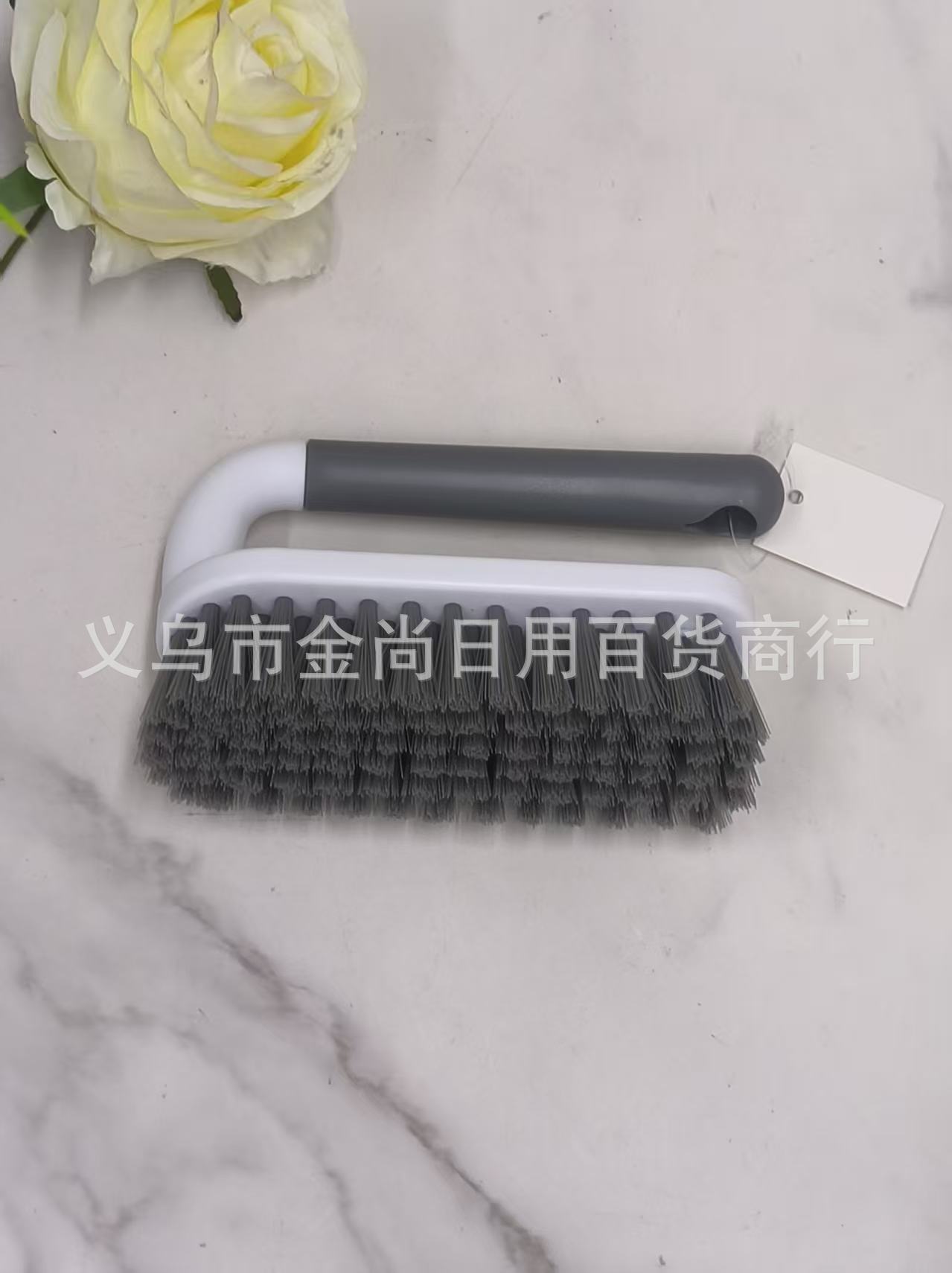 The laundry brush and shoe brush do not damage shoes or shed fibers. The multi-functional laundry brush makes laundry cleaning effortless pic 1