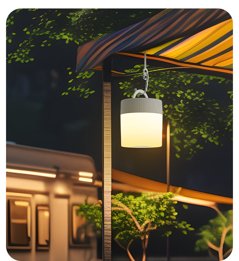 卧室触摸床头灯应急露营灯便捷三档调光小夜灯调亮度充电氛围灯详情18