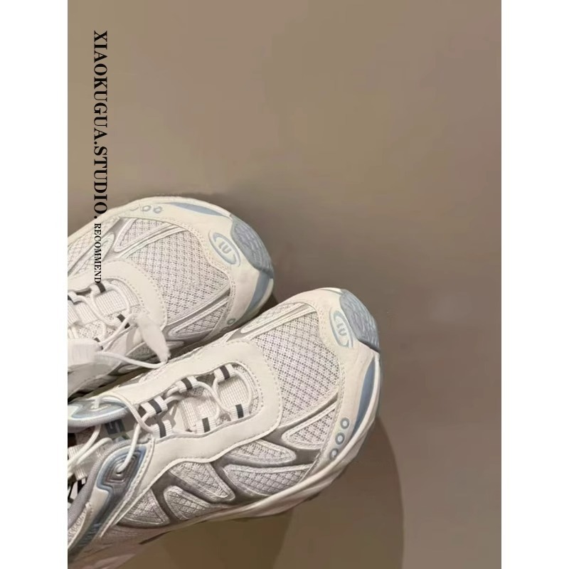 厚底老爹鞋女款2025新款夏季网面透气休闲运动鞋子轻便徒步登山鞋详情5