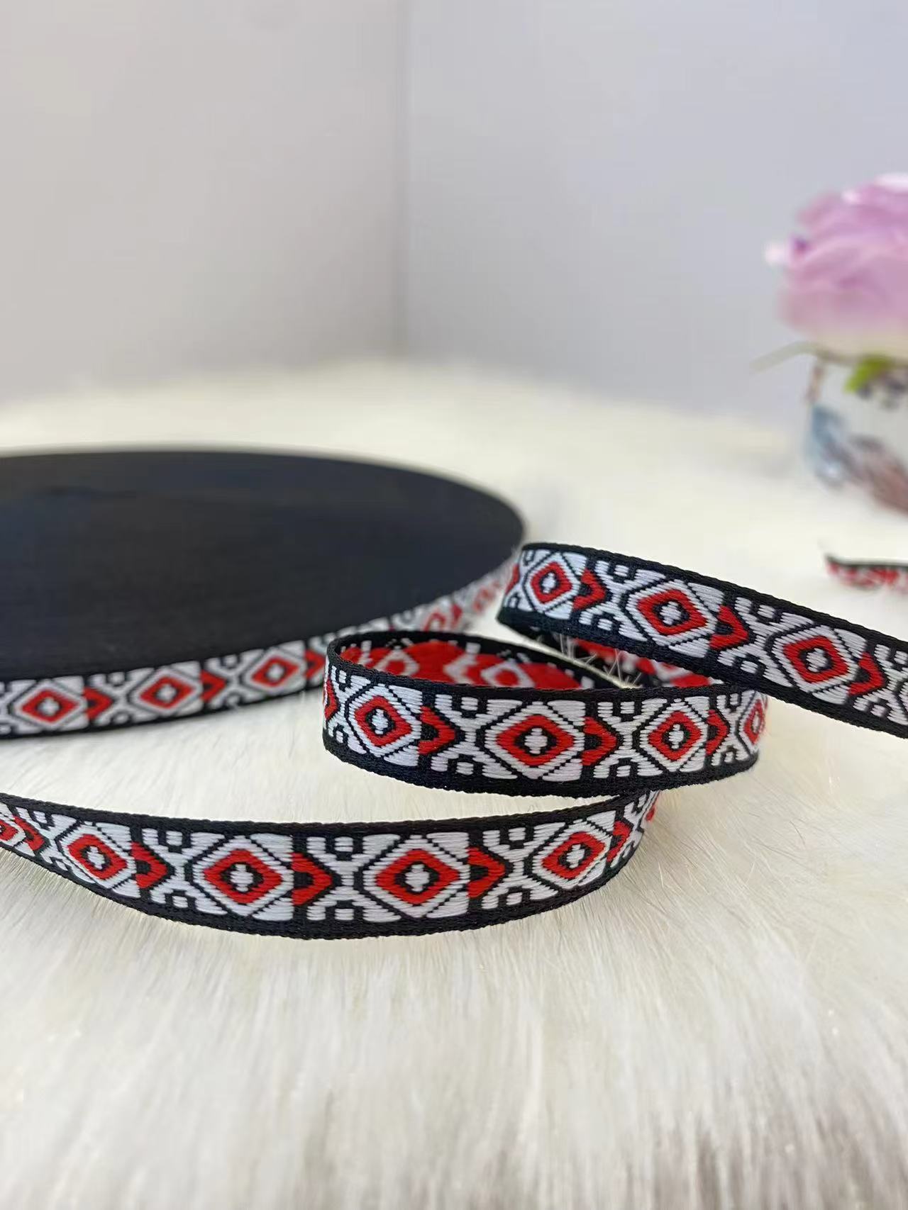 1.0--1.3cm多款式民族风复古提花刺绣织带民族演出服装服饰辅料详情10