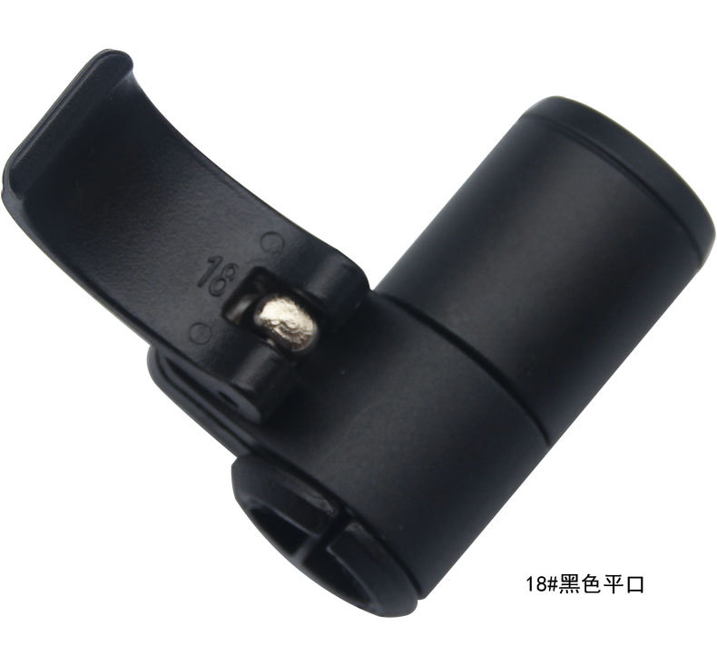 从林豹铝合金外锁扣 直柄三节6061铝 7075登山杖 通用配件详情8